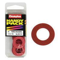 Champion Fasteners BH113 Fibre Washers 1/2" x 7/8" - 1/32" Thick Pack Of 15