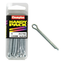 CHAMPION FASTENERS BH188 SPLIT PINS 4 x 50mm PACK OF 10