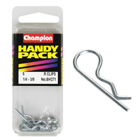 CHAMPION FASTENERS BH271 SHAFT R CLIPS 1/4" x 3/8" PACK OF 5