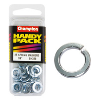 CHAMPION FASTENERS BH328 SPRING WASHERS 1/4" PACK OF 25