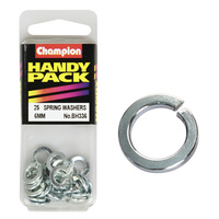 CHAMPION FASTENERS BH336 SPRING WASHERS 6mm PACK OF 25
