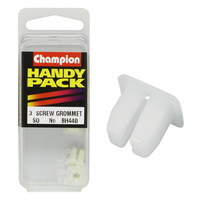 CHAMPION FASTENERS BH440 SCREW GROMMET TRIM CLIPS 6g PACK OF 3