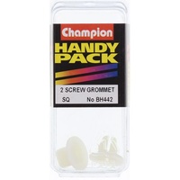 CHAMPION FASTENERS BH442 SCREW GROMMET TRIM CLIPS 10g PACK OF 2