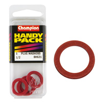 CHAMPION FASTENERS BH631 SUMP PLUG FIBRE WASHERS 1/2" x 3/4" PACK OF 5