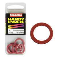CHAMPION FASTENERS BH632 SUMP PLUG FIBRE WASHERS 1/2" OVER SIZE PACK OF 5