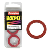 CHAMPION FASTENERS BH635 METRIC SUMP PLUG FIBRE WASHERS 18mm x 27mm PACK OF 2