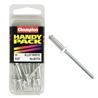 CHAMPION FASTENERS BH724 ALUMINIUM RIVETS 5/32" PACK OF 10