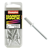 CHAMPION FASTENERS BH727 ALUMINIUM RIVETS 3/16" PACK OF 8