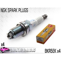 NGK BKR5EK SPARK PLUGS WORLD LEADER IN SPARK PLUG TECHNOLOGY x4