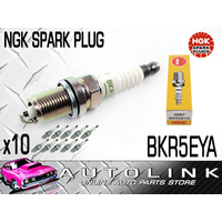 NGK SPARK PLUGS BKR5EYA - CHECK APPLICATION BELOW BOX OF 10