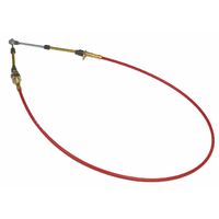 B&M 5FT SUPER DUTY RACE SHIFTER CABLE - EYELET / THREAD ENDS 1981 ON BM80605 