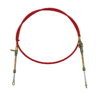 B&M BM80831 3ft SUPER DUTY RACE SHIFTER CABLE - EYELET / THREAD ENDS