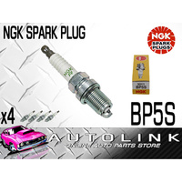 NGK BP5S SPARK PLUGS - WORLD LEADER IN SPARK PLUG TECHNOLOGY x4