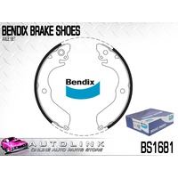 BENDIX REAR BRAKE SHOE SET FOR MITSUBISHI MIRAGE CE 1.5L 4CYL 6/1996-12/2003