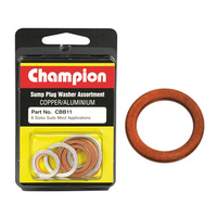 CHAMPION FASTENERS CBB11 COPPER ALLOY SUMP PLUG WASHERS 6 SIZES ASSORTMENT PACK