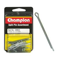 CHAMPION FASTENERS CBB23 SPLIT PINS 5 SIZES 1.6mm TO 3.2mm ASSORTMENT PACK