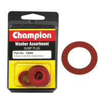 CHAMPION FASTENERS CBB8 FIBRE SUMP PLUG WASHERS 5 POPULAR SIZES ASSORTMENT PACK