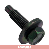 Champion CBP183 Black Panel Hex Sems Bolts & Flat Washers M5 x 19mm Pack of 50