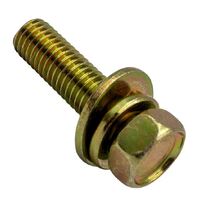 Champion Fasteners CBP192 Hex Sems Bolts & Flat Washers M8 x 25mm Pack of 50