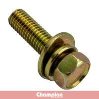 Champion CBP193 Hex Sems Bolts Flat & Spring Washers M8 x 30mm Pack of 50