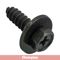 Champion CBP48 Black Self Tapping Screws 12G x 3/4-inch Hex Head Pack of 50