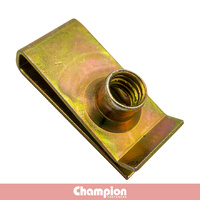 Champion CBP74 Panel Trim Fasteners Short Captive Nuts M6 x 1.00mm Pack of 50