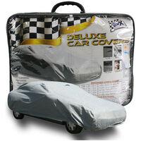 Deluxe Car Cover CCD-M Water & UV Resistant for Medium Vehicles