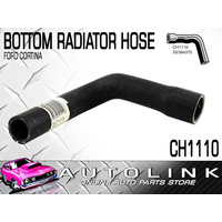 MACKAY BOTTOM RADIATOR HOSE CH1110 FOR FORD CORTINA TE TF 4CYL 2.0L W/OUT A/C 