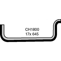 MACKAY CH1800 LEFT ENGINE TO WATER VALVE HOSE FOR FORD FALCON EB EF EL 5.0L V8