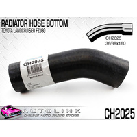 RADIATOR HOSE BOTTOM CH2025 FOR TOYOTA LANDCRUISER FZJ80 4.5L 1FZ-FE 1992-1996