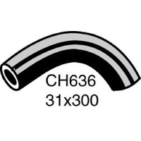 Mackay CH636 Top Radiator Hose for Bedford & Holden HD HR 6cyl Models 