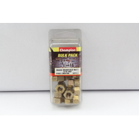 CHAMPION CMN106 BRASS MANIFOLD NUTS 5/16" BSF - PACK OF 25