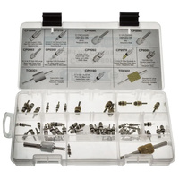 Jayair CP4019 Air Conditioner AC Valve Core Assortment Kit 51 Piece with Tools
