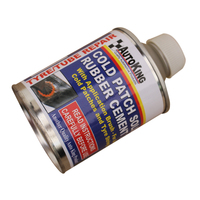 Rubber Cement Tyre Tube Patch Repair Glue Cold Solution 250ml with Brush CPS250
