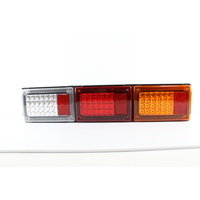 TRUCK BUS TRAILER LED TRIPLE JUMBO COMBINATION TAIL LAMP FOR LANDCRUISER UTE x1