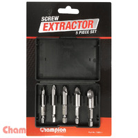 Champion CSES-1 Extractor Drill Bit Set - 5 Piece 6mm to 14mm