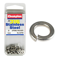 CHAMPION FASTENERS CSP28 316 STAINLESS STEEL SPRING WASHERS 5mm PACK OF 35