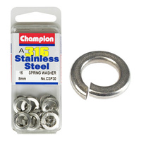 CHAMPION FASTENERS CSP30 316 STAINLESS STEEL SPRING WASHERS 8mm PACK OF 15