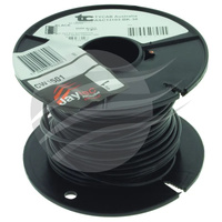 Tycab CW1501 5mm Single Core Auto Cable Black 12 Volt 20 Amp Wire 30m Roll