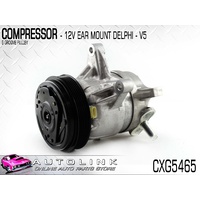 AIR CON COMPRESSOR DELPHI V5 FOR HOLDEN COMMODORE VT VX VY V6 ( CXG5465 )