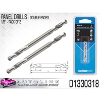 SUTTON PANEL DRILLS (2 PACK) HIGH SPEED STEEL - DOUBLE ENDED D1330318
