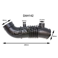 DAYCO AIR INTAKE HOSE FOR MAZDA 323 BA 1.6L B6 24mm PORT 1994 - 1996 DAH142 