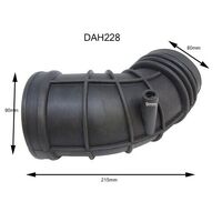 DAYCO DAH228 AIR INTAKE HOSE FOR BMW 330i 330ci E46 6cyl 3.0L 2000 - 2007