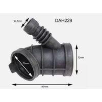 Dayco DAH229 Air Intake Hose for BMW 320ci 320i E46 2.0L 2.2L 6cyl 2000 - 2007