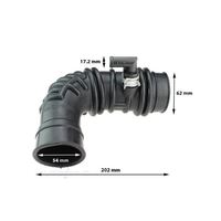 Dayco DAH231 Air Intake Hose for Nissan GU Patrol 3.0L ZD30DDTI 2000 - 2017