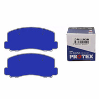 Protex Front Brake Pads for Holden Astra LB LC 1.5L 1.6L 4cyl Hatch 8/1984-1986