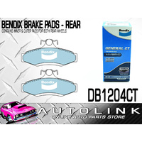 Bendix DB1204GCT Brake Pads Rear for Mitsubishi Magna Models 4Cyl & V6