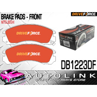 BRAKE PADS FRONT FOR MITSUBISHI L200 2WD 4WD UTE 6/2000 - 10/2007 ( DB1223DF )
