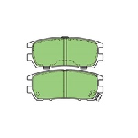 Protex DB1231CP Ceramic Rear Brake Pads for Mitsubishi Models Check App Below