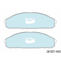BENDIX FRONT BRAKE PADS FOR NISSAN PATROL GQ Y60 6CYL 1988-1999 DB1257-4WD